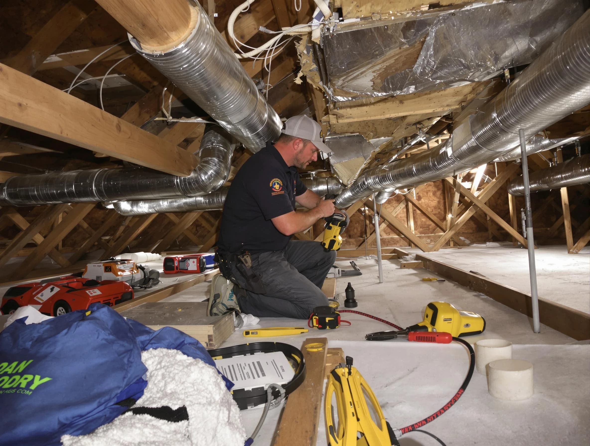 Professional air duct repair by Hemet Air Duct Cleaning in Hemet